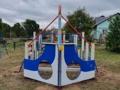 Монтаж детской площадки Совьяки